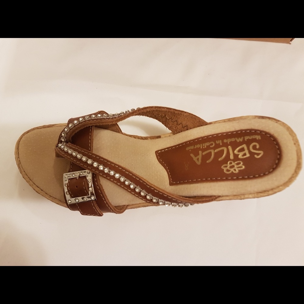 Sbicca Women's Horizon Wedge Sandal size 8